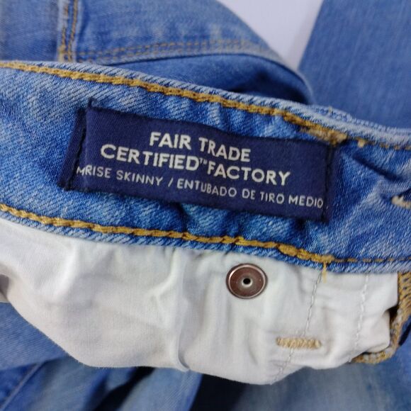 Lot of 2 Universal Thread Womens Distressed Jeggings Denim Jeans Pantssz 4 - Picture 6 of 12